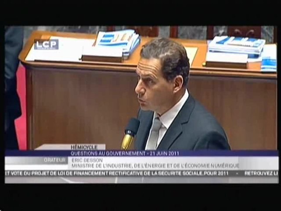 QAG - Energie - Réponse à Claude Birraux (UMP)