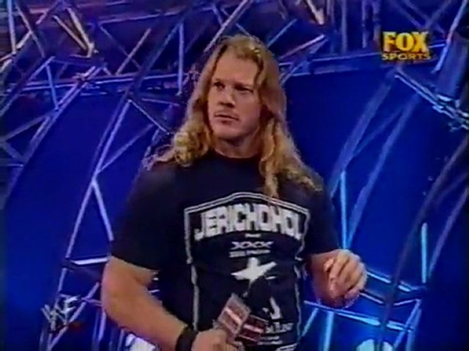 Stephaine, Rhyno, Chris Jericho, Booker T, The Rock Segment 1/2 WWF Raw 2001