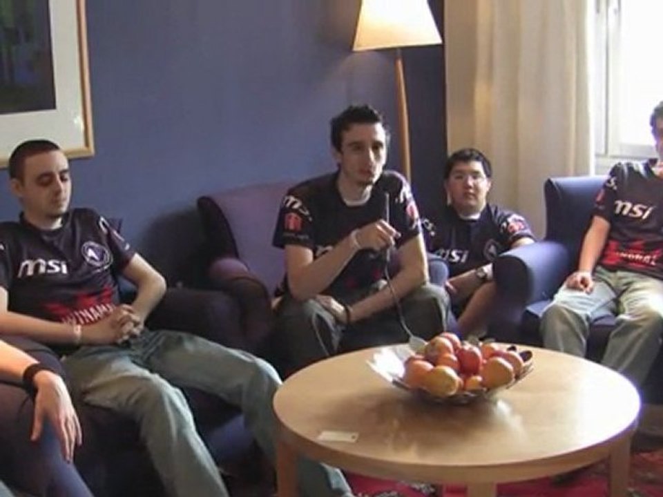 Interview de l'équipe "League of Legends" Millenium