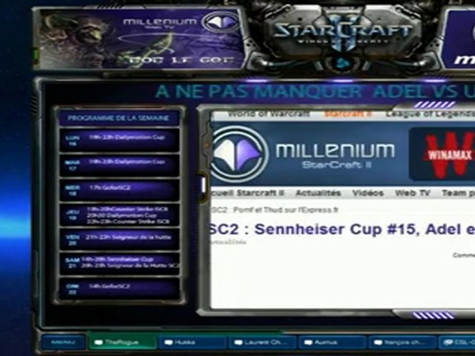 VOD SC2 : MaNa (P) Vs Adel (P) partie 1