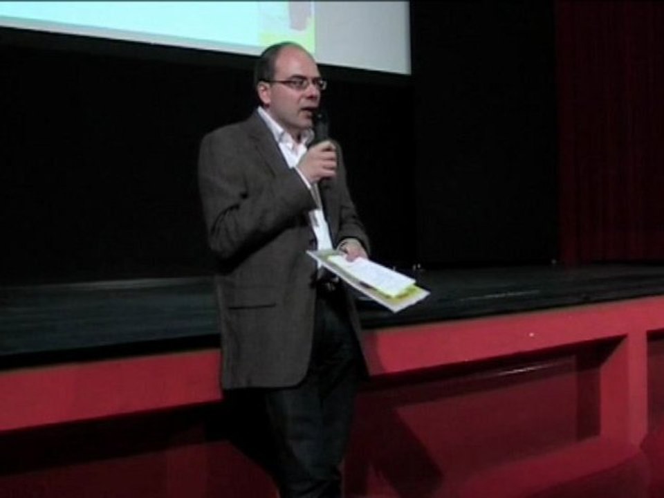 Conférence de presse du festival du film-court en plein air de Grenoble à la salle Juliet Berto - Cinémathèque de Grenoble - 16/06/2011