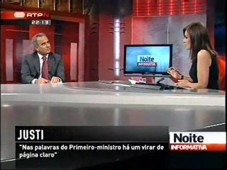Entrevista de João Palma à “Noite Informativa” na RTP N - 21.06.2011