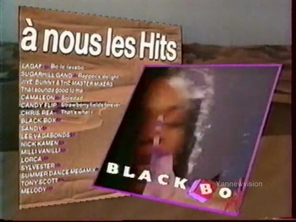 Publicité - Compilation "à nous les Hits" (Volume 11) 1990