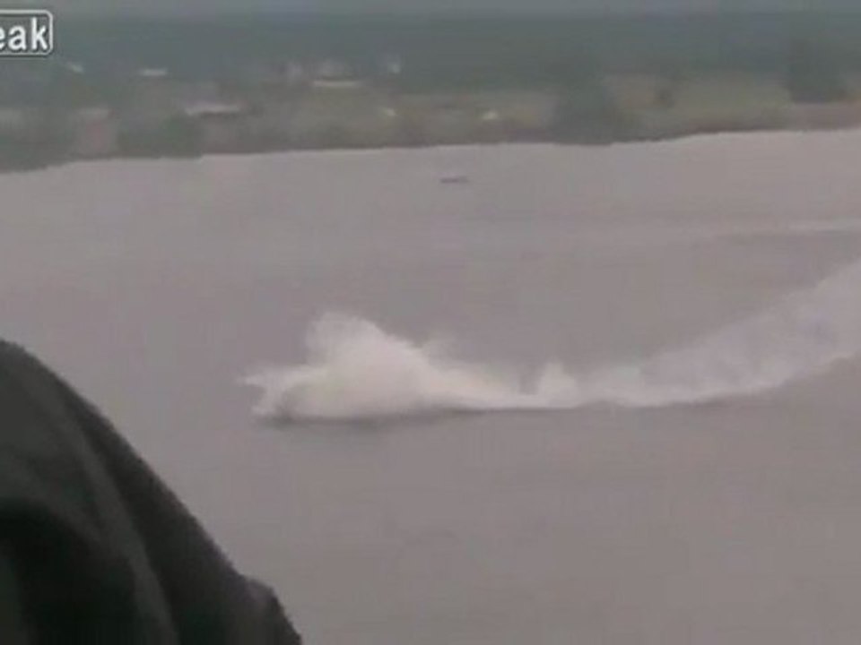 Stunt Flugzeugabsturz in Polen
