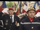 Cérémonie d'hommage national aux sapeurs-pompiers de France