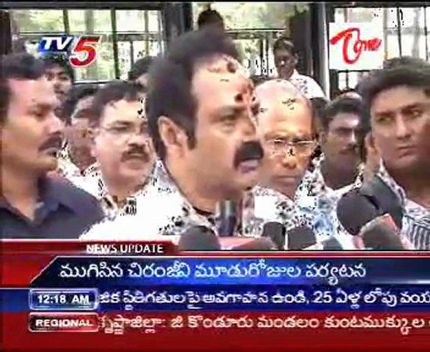Nandamuri Balakrishna Starts a Bus Service, Sec'bad - Indo American Cancer Hospital