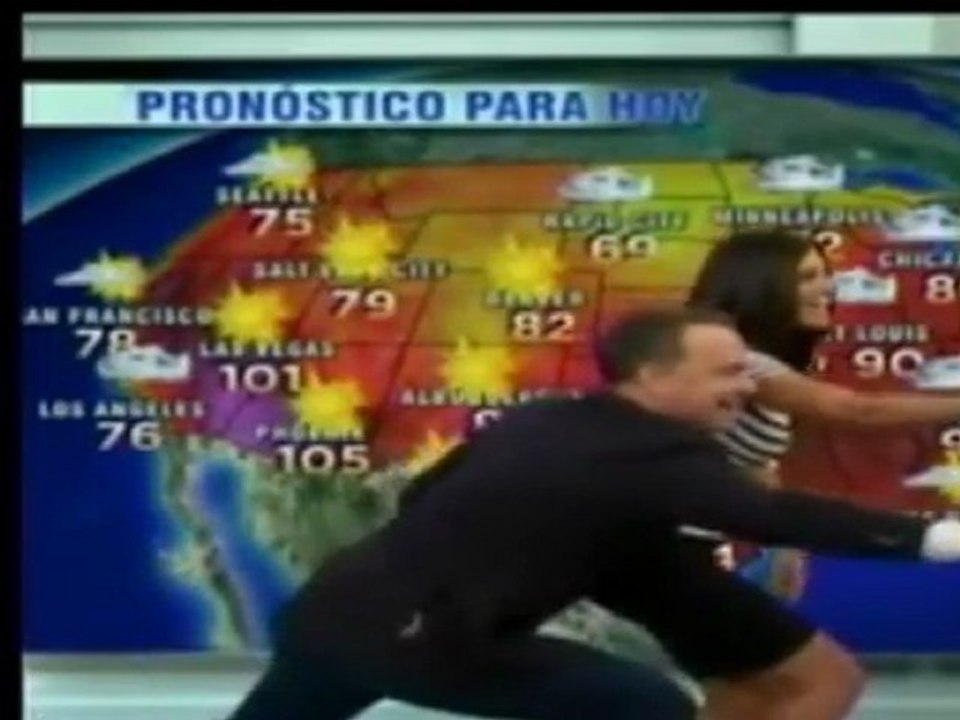 Quand Tom Hanks s'improvise danseur météo