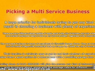 Garage Door Repairs in Durham