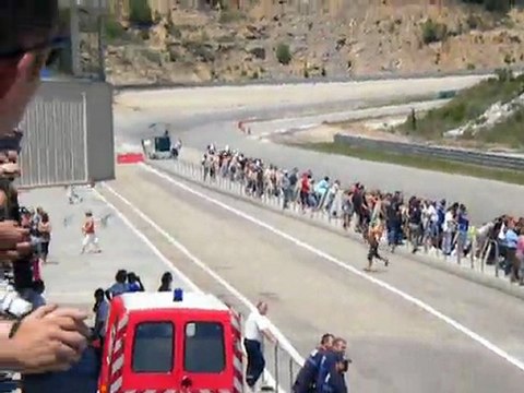 ligne droite michelin power cup 600 à ales juin 2011