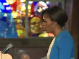 Michelle Obama urges fight against AIDS in Soweto