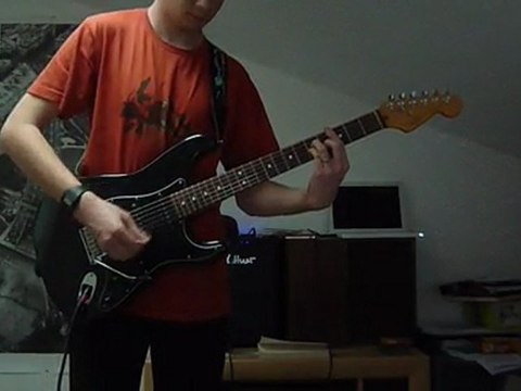 Shine On You Crazy Diamond (David Gilmour) Accoustic fender stratocaster black