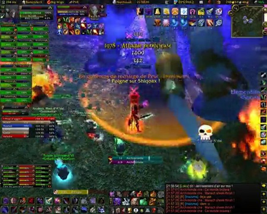 Sanctuaire (EU Sinstralis ) VS Archimonde