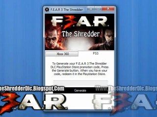 How to Unlock F.E.A.R 3 The Shredder DLC Free