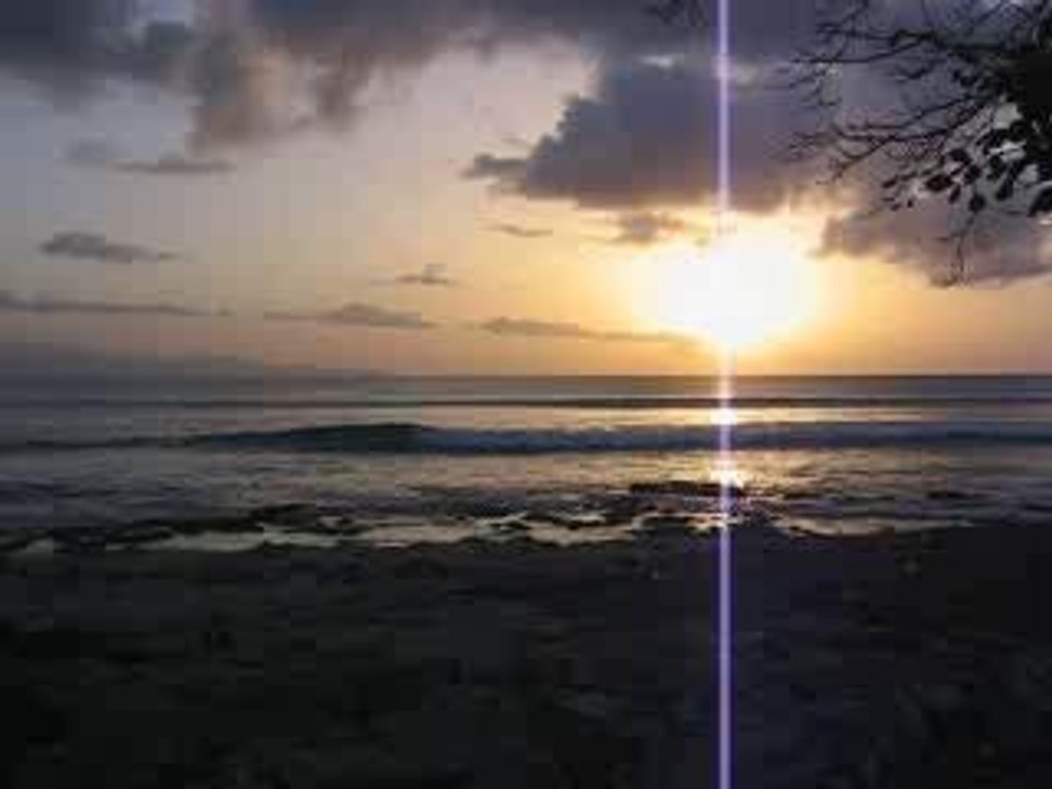 Coucher de soleil en guadeloupe