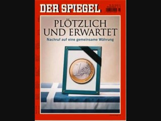 Der Spiegel - L'euro est mort