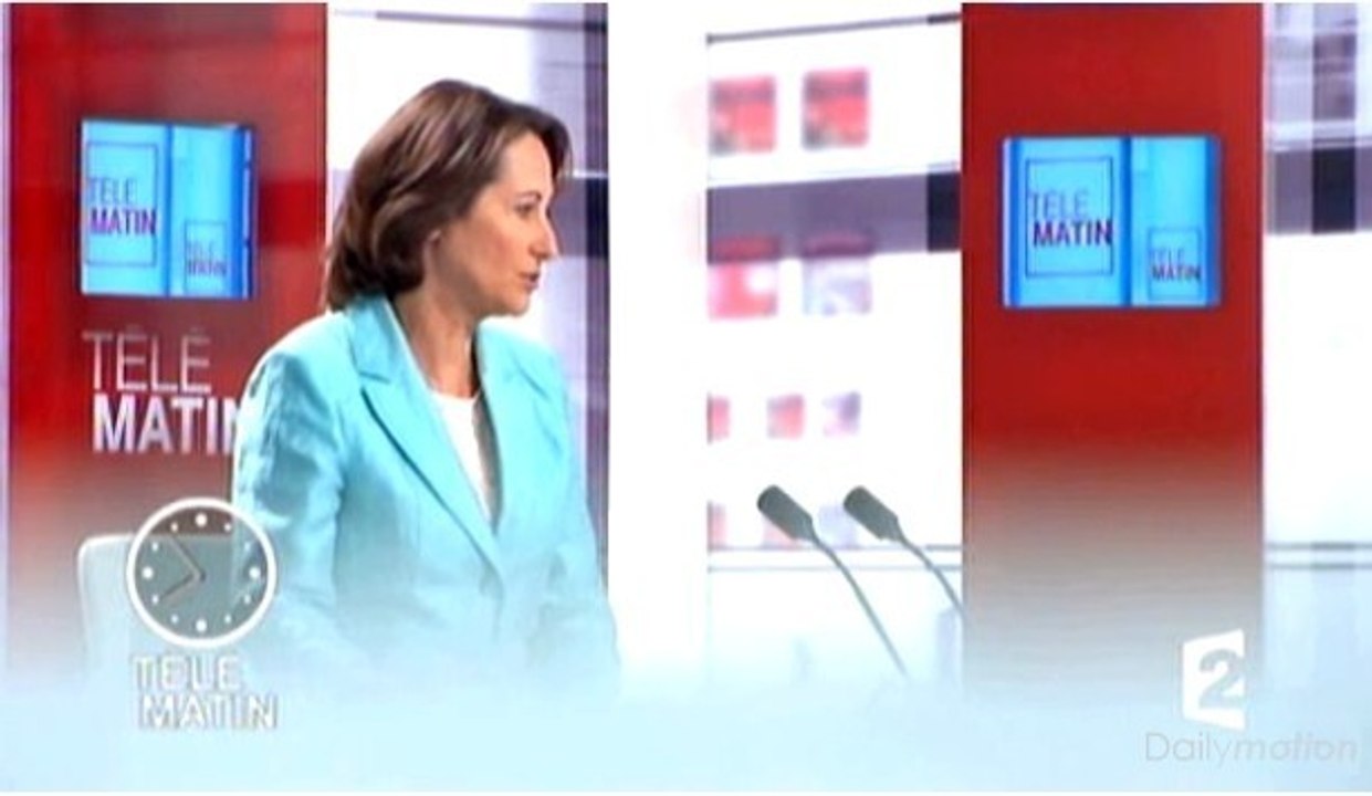 Ségolène Royal invitée des "4 Vérités" sur Fr2.