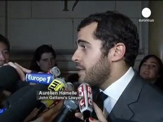 John Galliano risque 10 000 euros d'amende