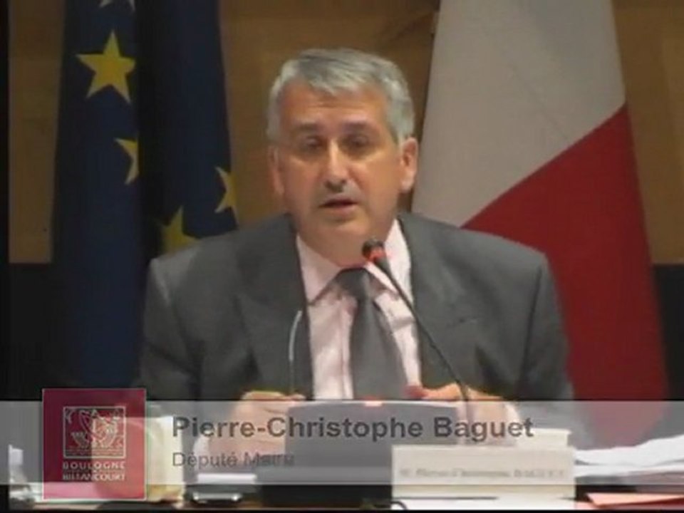 Ile Seguin : Pourquoi des bureaux sur l’île Seguin ? (Intervention de Pierre-Christophe Baguet - 16 juin 2011)