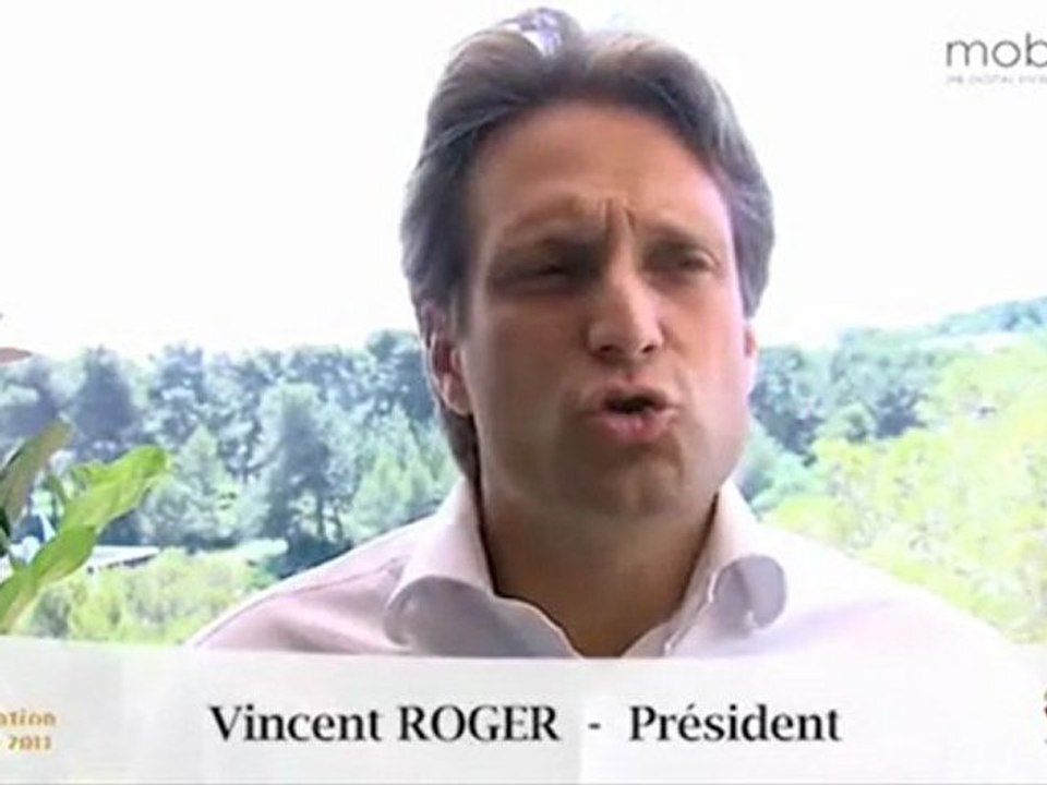 Interview de Vincent Roger, PDG de Mobibase - Lauréat des trophées de l'implantation 2011 - Catégorie Leadership