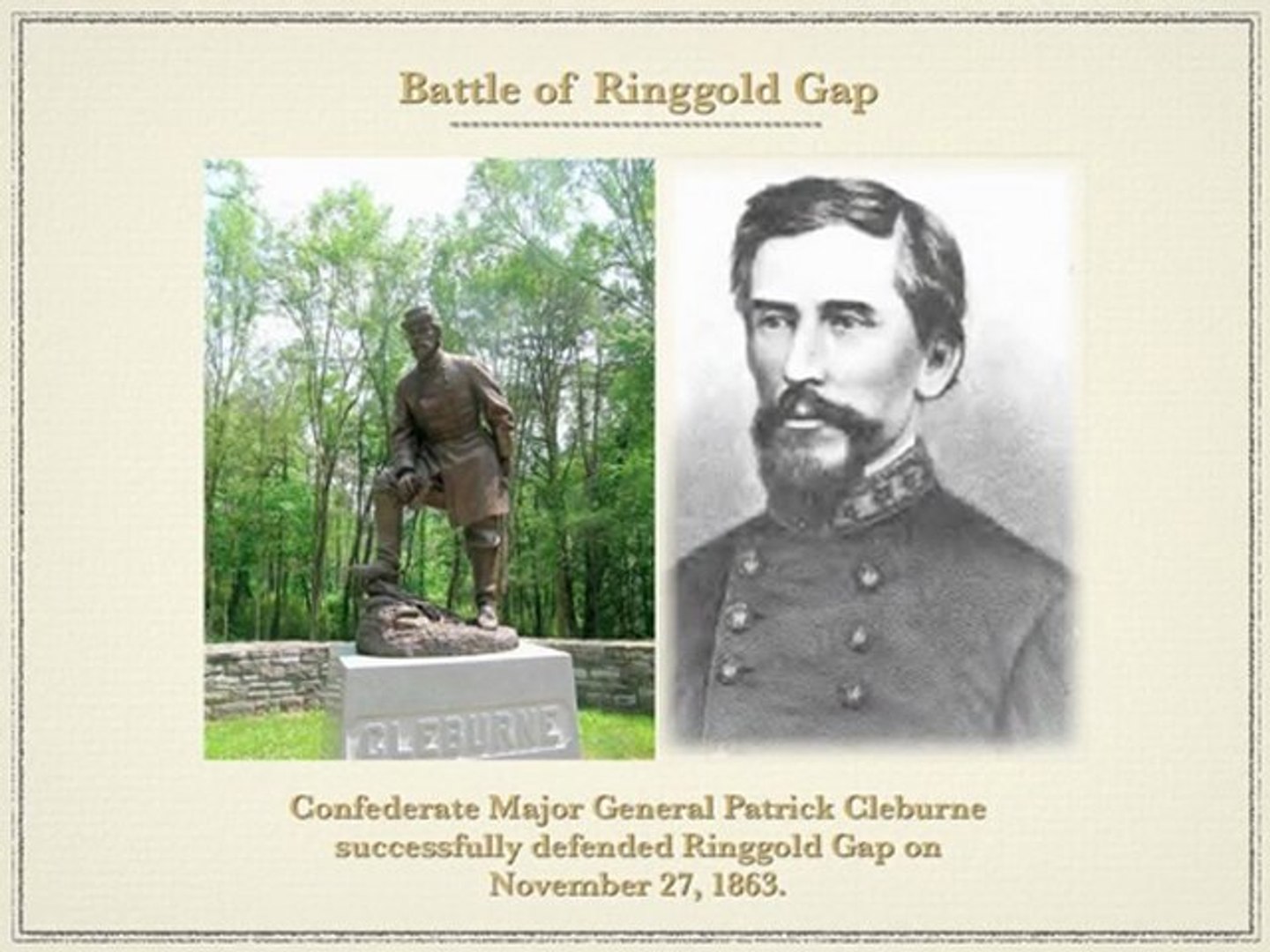 Battle Of Ringgold Gap Video Dailymotion