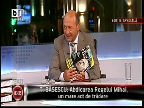 Basescu: Maresalul Antonescu nu este mai criminal de razboi decat Regele Mihai