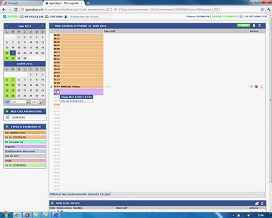 agendapro_côté client
