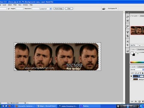 Photoshopta Resmin Kenarlarını Oval Yapma