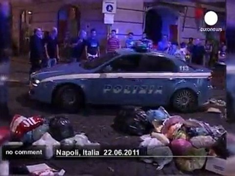 Naples rubbish crisis continues - no comment