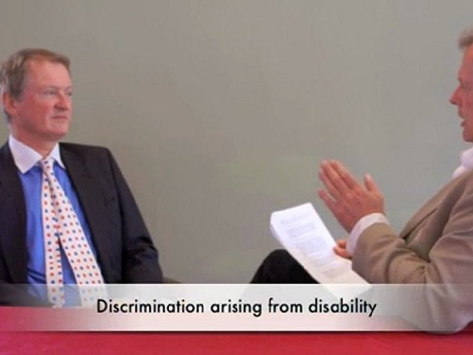 Disability Discrimination Law for Employees