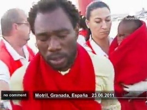 L'Espagne sauve des immigrés subsahariens - no comment