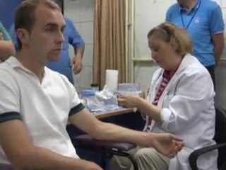 Halil ve Adrian sağlık kontrolünden geçti