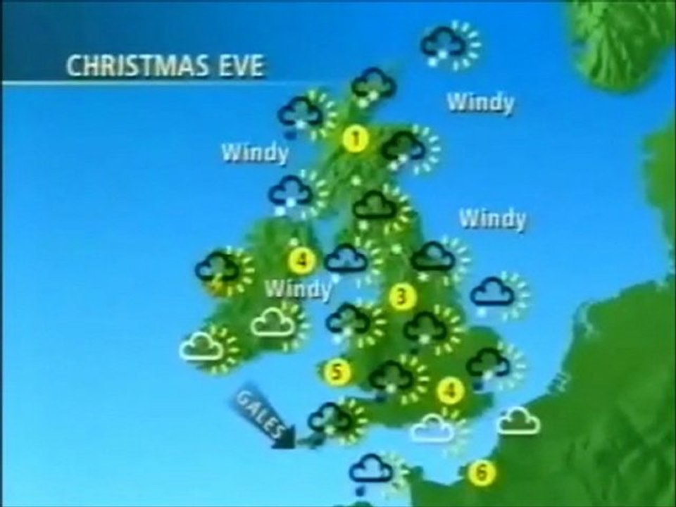BBC1 Closedown, Thursday 23rd December 1993