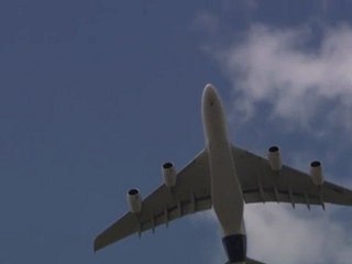 Démonstration aérienne de l'A380