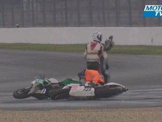 Download Video: Crash très insolite Promosport Magny-Cours