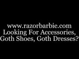 Goth shoes and dresses store; Alternative Gothic shoes online