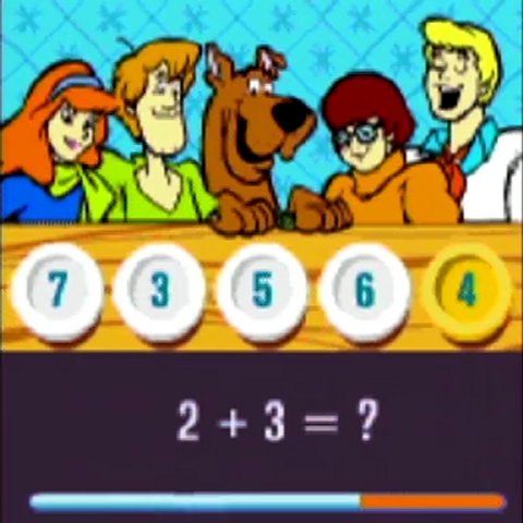 Leapfrog Leapster Scooby Doo Math Times Two NEW! 
