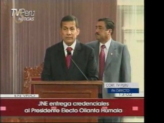 Ollanta asume Presidencia