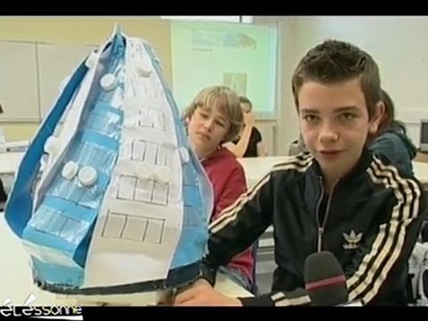 Le véhicule du futur par des collégiens de Savigny-sur-Orge