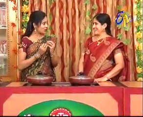 Abhiruchi - Recipes - Potlakaaya Kobbari Curry, Paneer Kheer, Nuvvula Porutu - 03