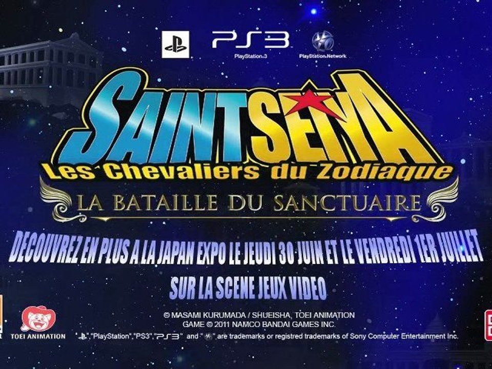 Saint Seiya: Les Chevaliers du Zodiaque - Sanctuary Battle - PlayStation 3 - Bande annonce