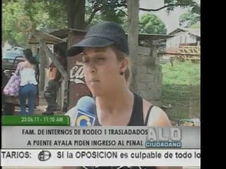 Reos en Puente Ayala