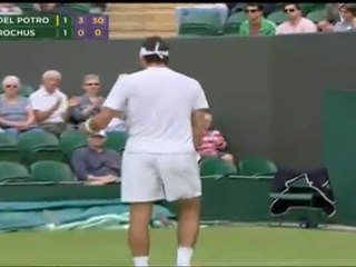Del Potro, Nalbandian y Fernando González ganaron en Wimbledon; avanzaron Federer y Djokovic