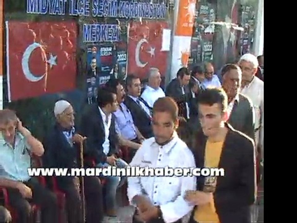 Ak Parti Midyat Seçim Yürüyüşü
