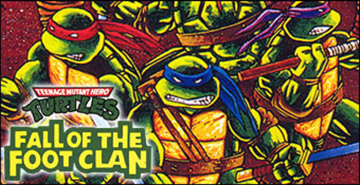 (SIX-K) TEENAGE MUTANT NINJA TURTLES: FALL OF THE FOOT CLAN sur GAMEBOY