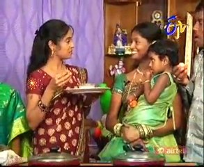 Abhiruchi - Recipes - Bachali Kura Annam, Mixed Dal Upma & Halwa Purnalu - 04