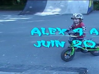 Alex au skate parc de Dreux