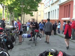 "Les Fous Berlinois" ont fait étape au collège Varsovie ce vendredi matin pour sceller l'amitié franco-allemande