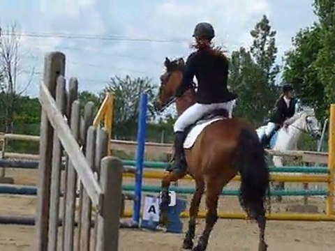 Mathilde et Ramsès - CSO Grand Prix Club 2 - 19/06/2011 - Poney Club de Villedieu