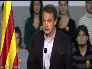 Zapatero homenajea a Ernest Lluch en Lérida