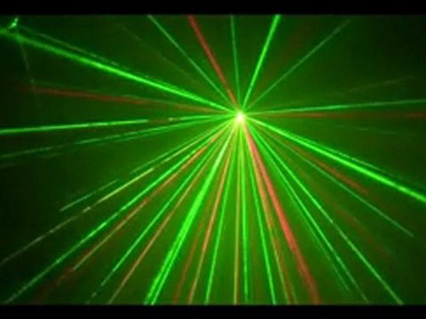 Jeu de Lumiére - Double Derby LED + Laser Fire Ghost